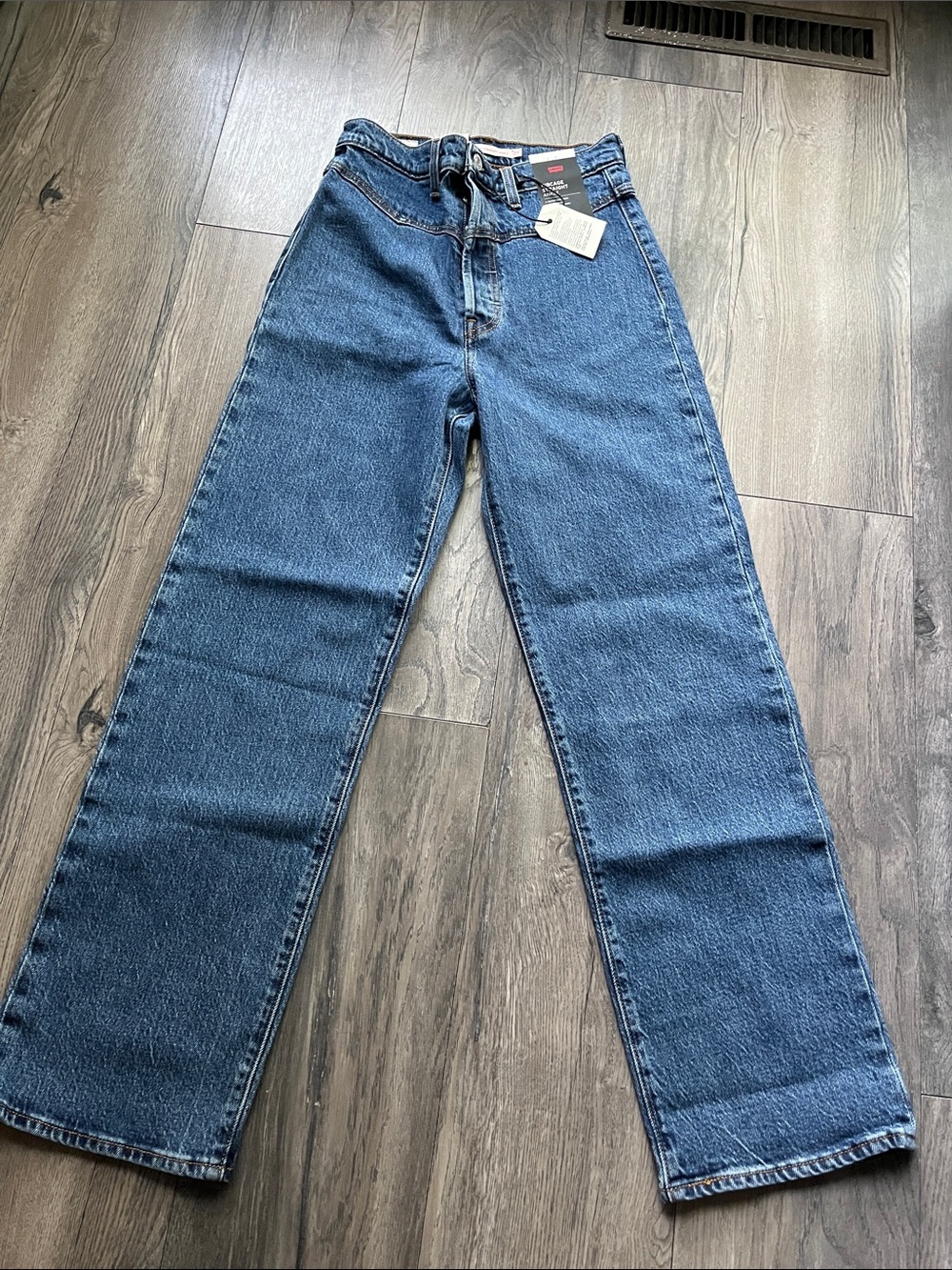 LEVI'S RIBCAGE WESTERN YOKE WOMEN'S JEANS